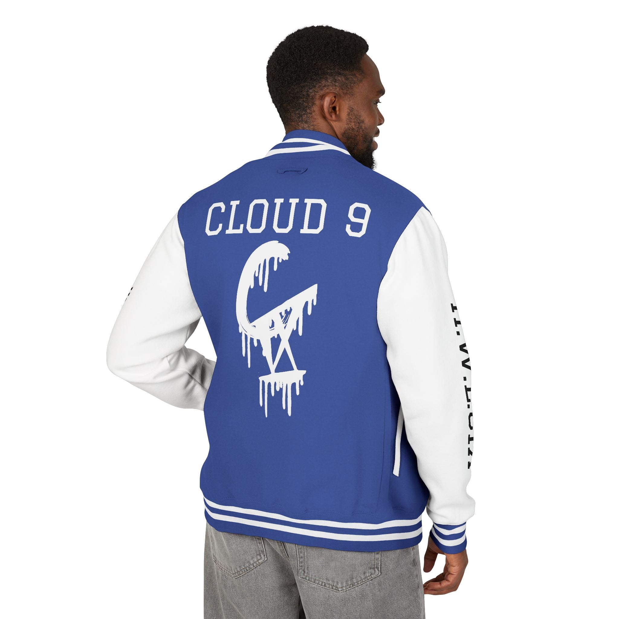 Chanel Drip Unisex Heavyweight Letterman Jacket