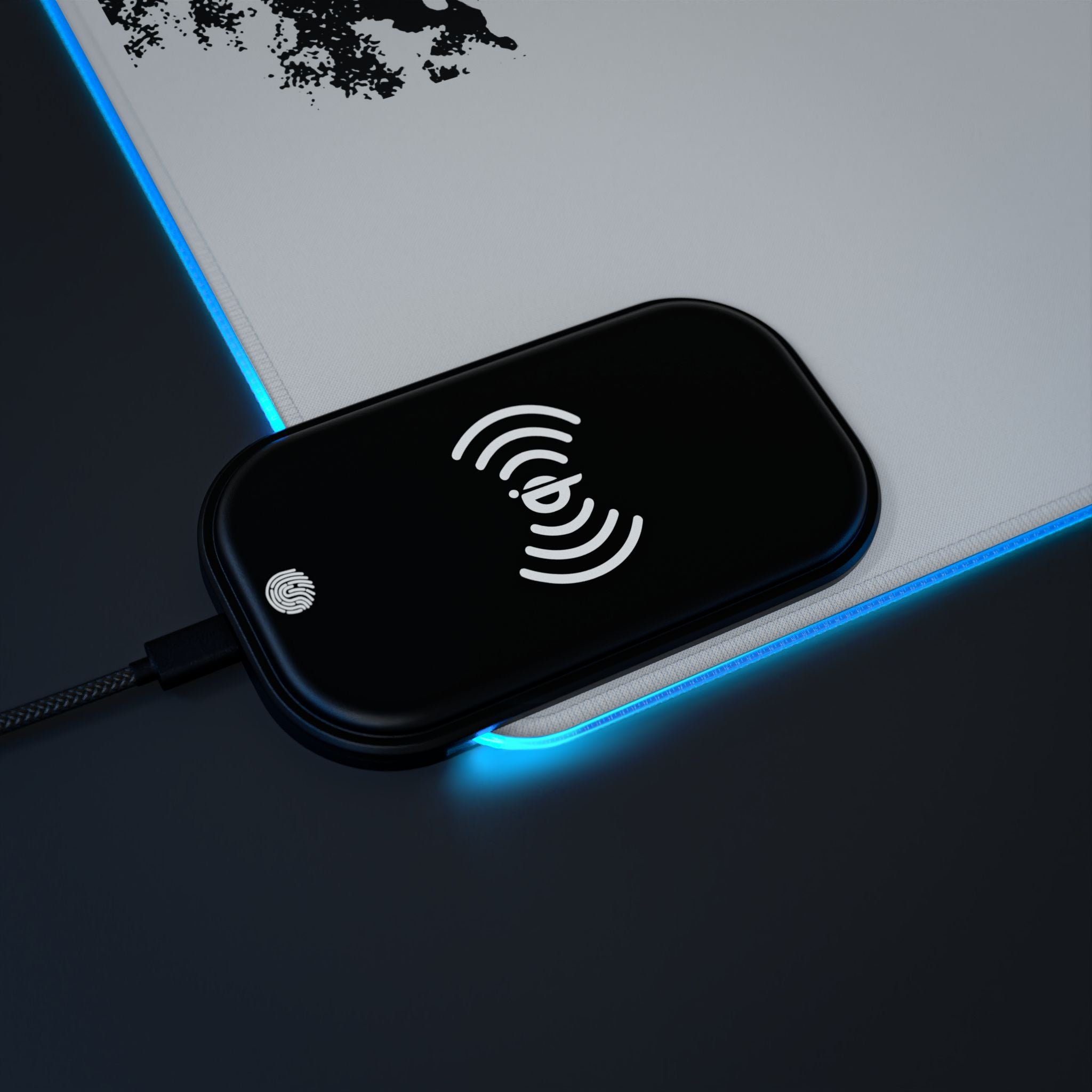 CIX Apache LED Gaming Mouse Pad & Wireless Charger
