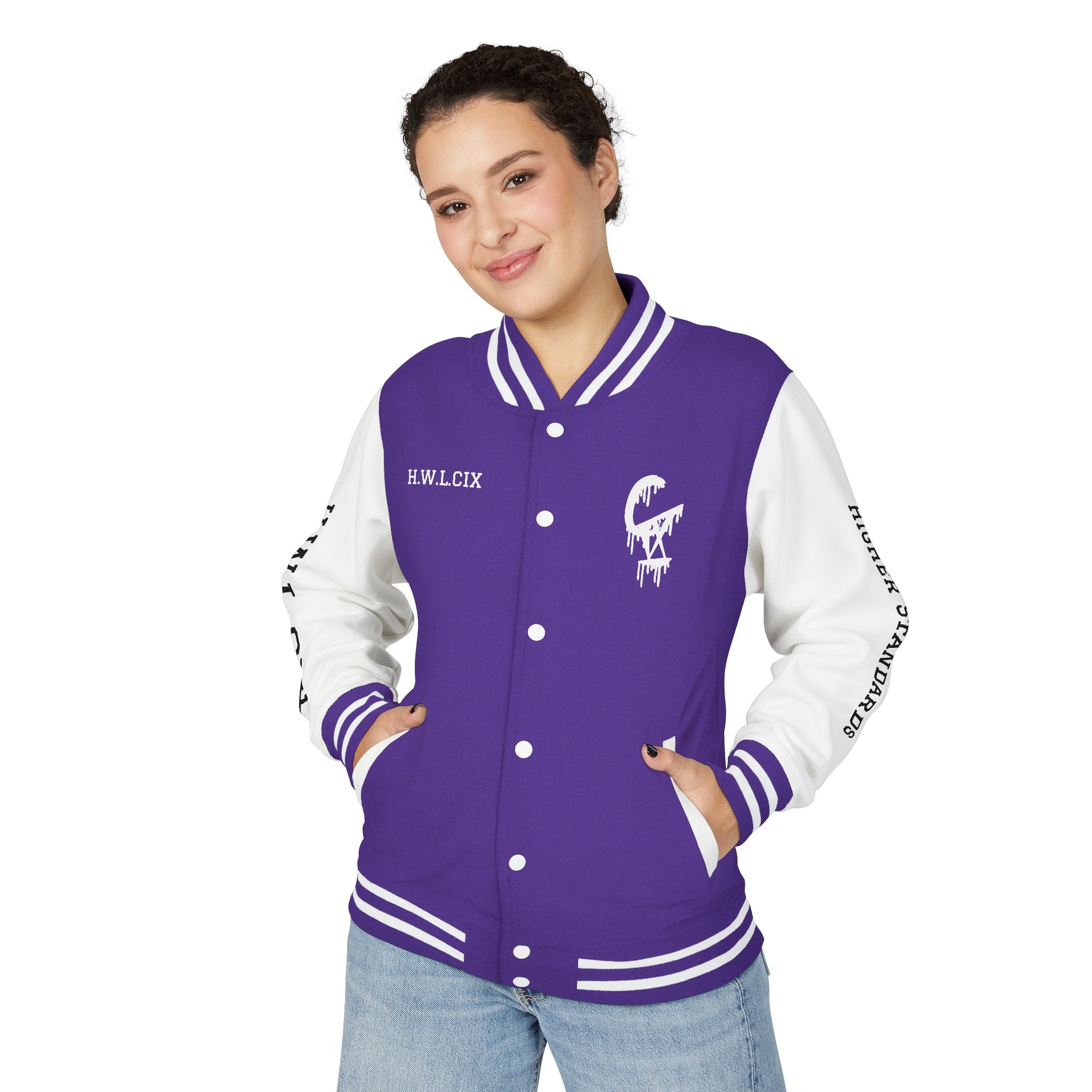 Chanel Drip Unisex Heavyweight Letterman Jacket