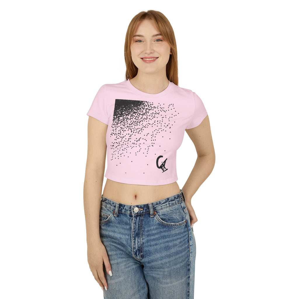 Falling Stars Women's Baby Tee