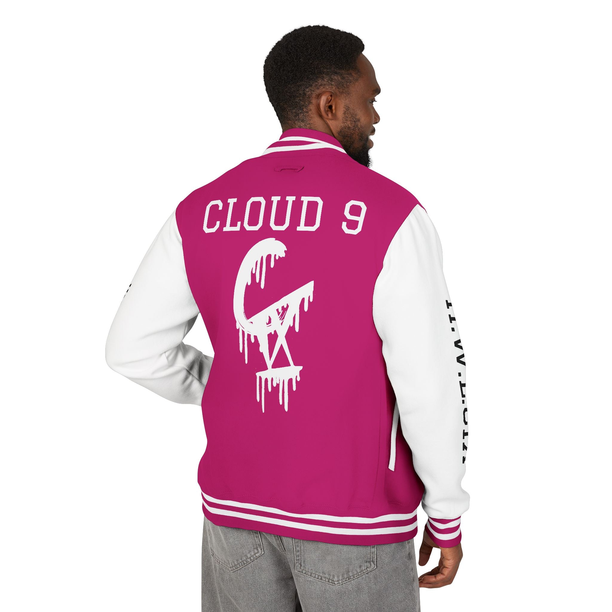 Chanel Drip Unisex Heavyweight Letterman Jacket