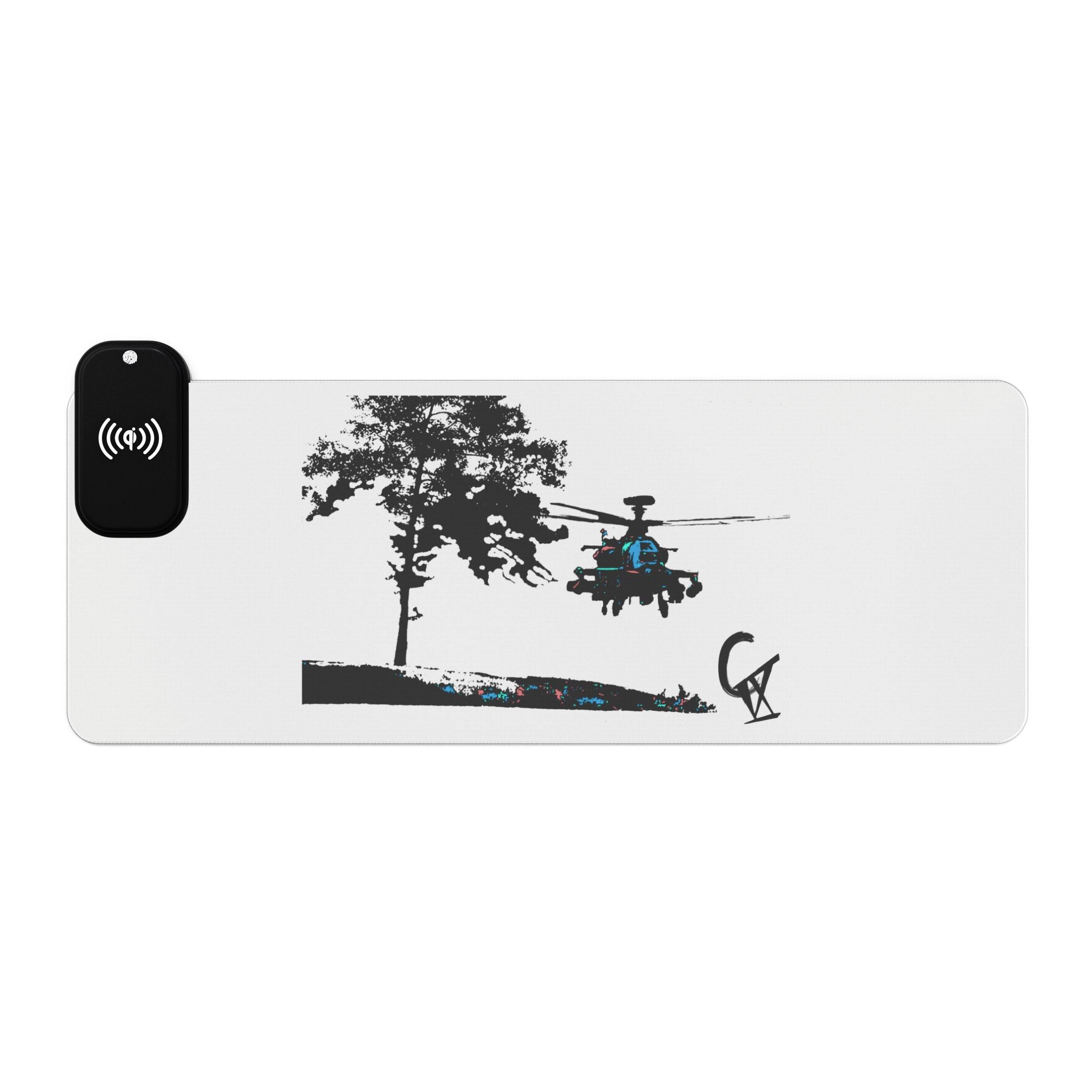 CIX Apache LED Gaming Mouse Pad & Wireless Charger