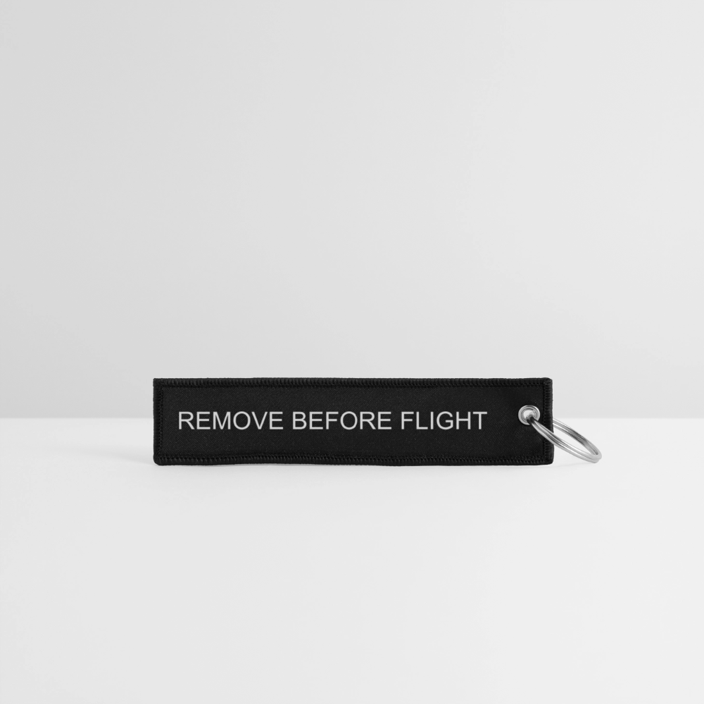 CIX Jet Tag Keychain - black