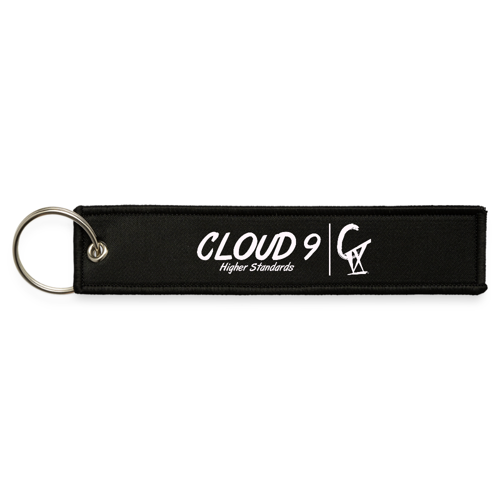 CIX Jet Tag Keychain - black