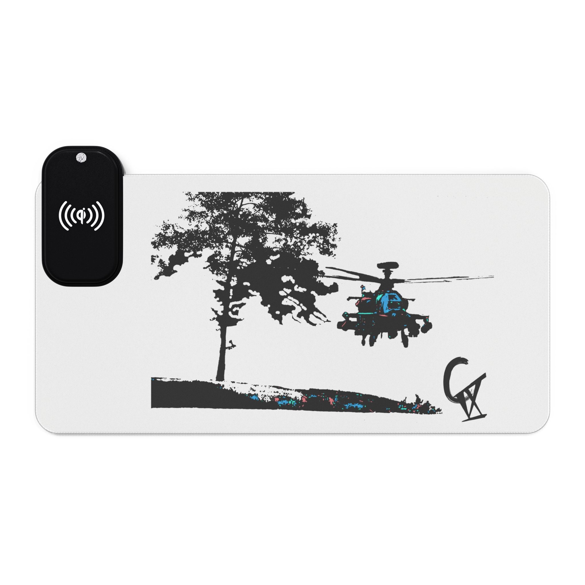 CIX Apache LED Gaming Mouse Pad & Wireless Charger