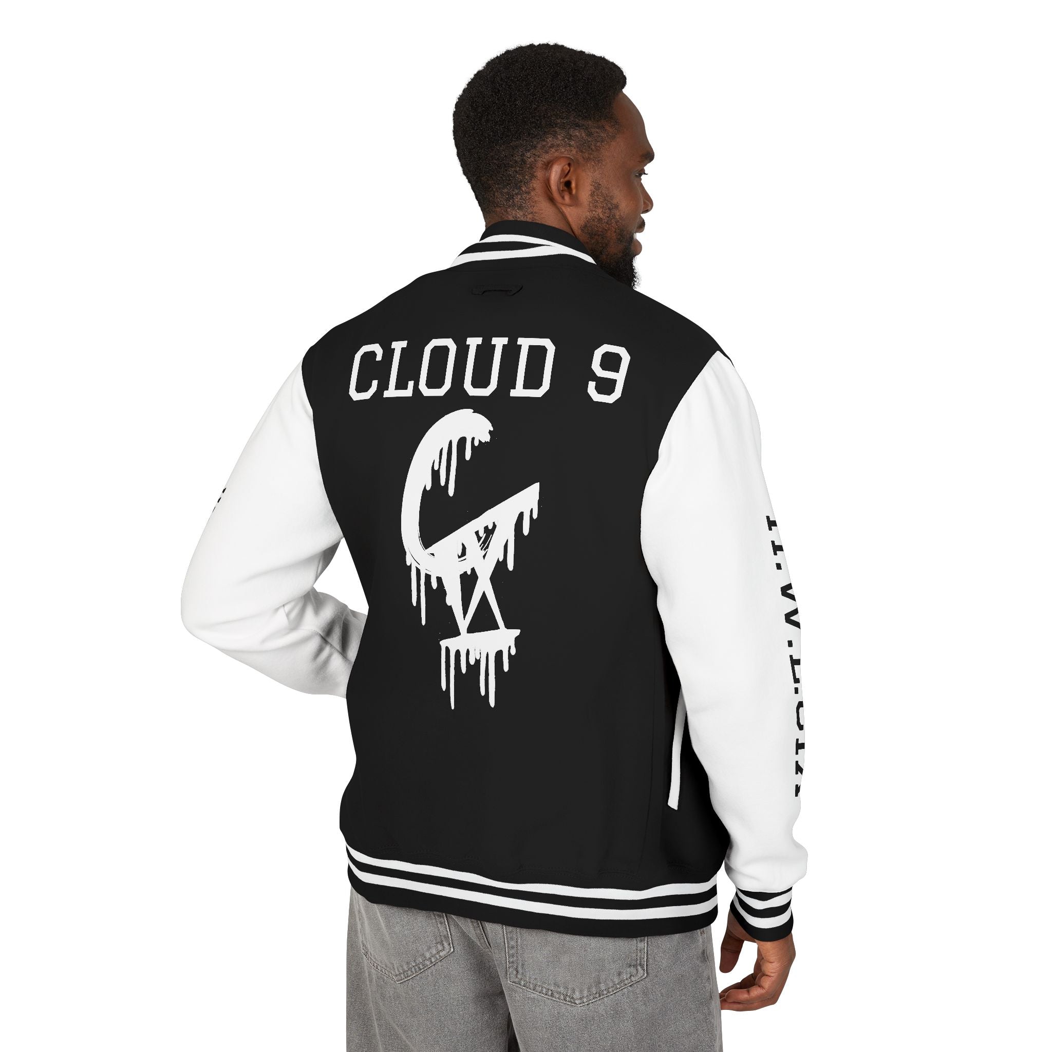 Chanel Drip Unisex Heavyweight Letterman Jacket
