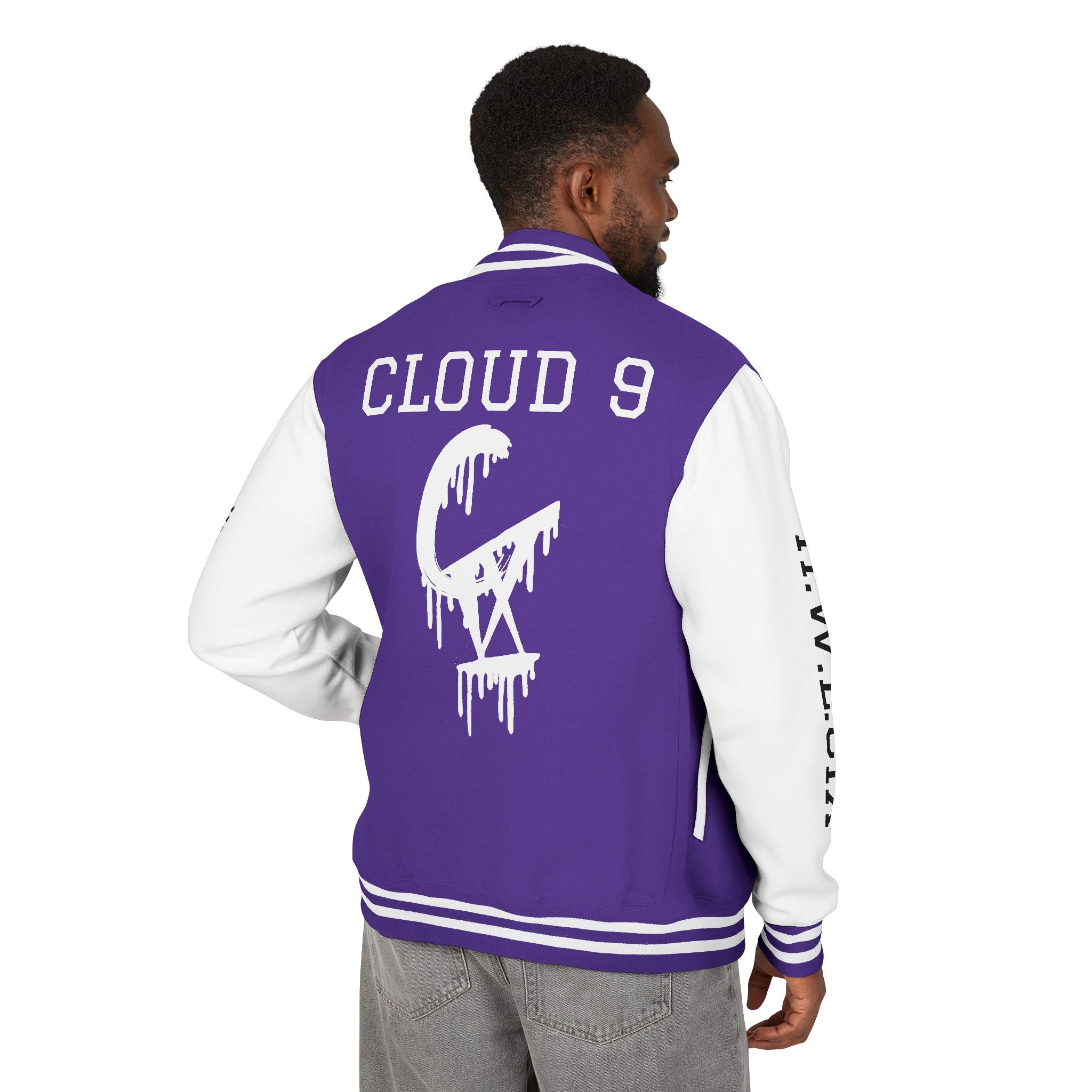 Chanel Drip Unisex Heavyweight Letterman Jacket