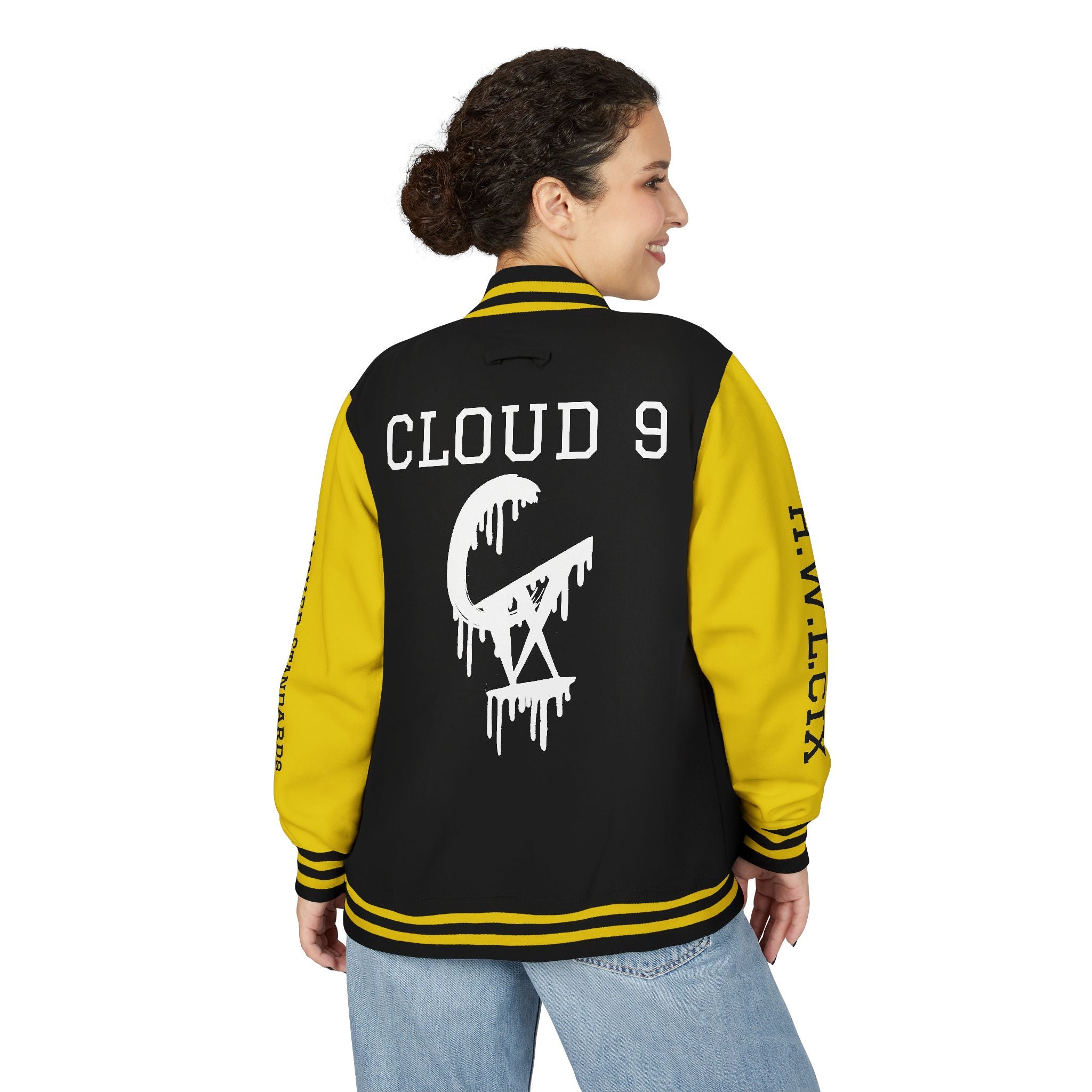 Chanel Drip Unisex Heavyweight Letterman Jacket