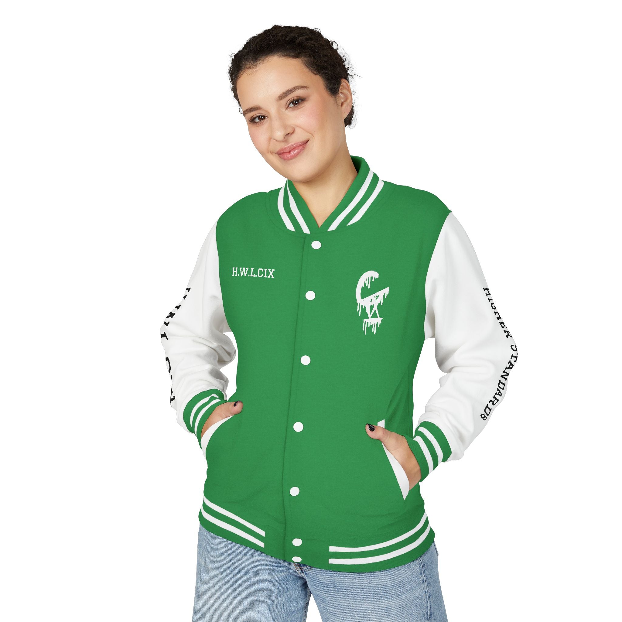 Chanel Drip Unisex Heavyweight Letterman Jacket