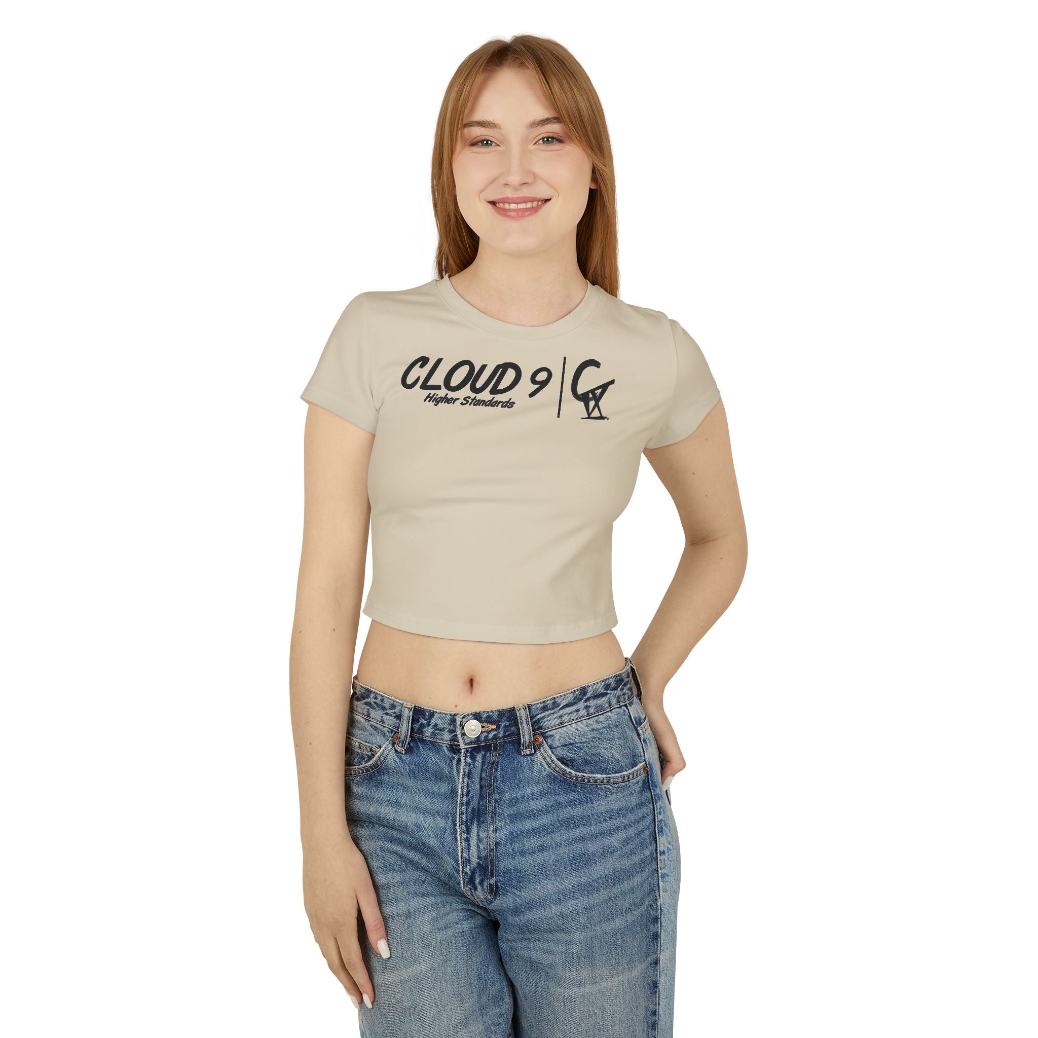 Branded Women's Baby Tee