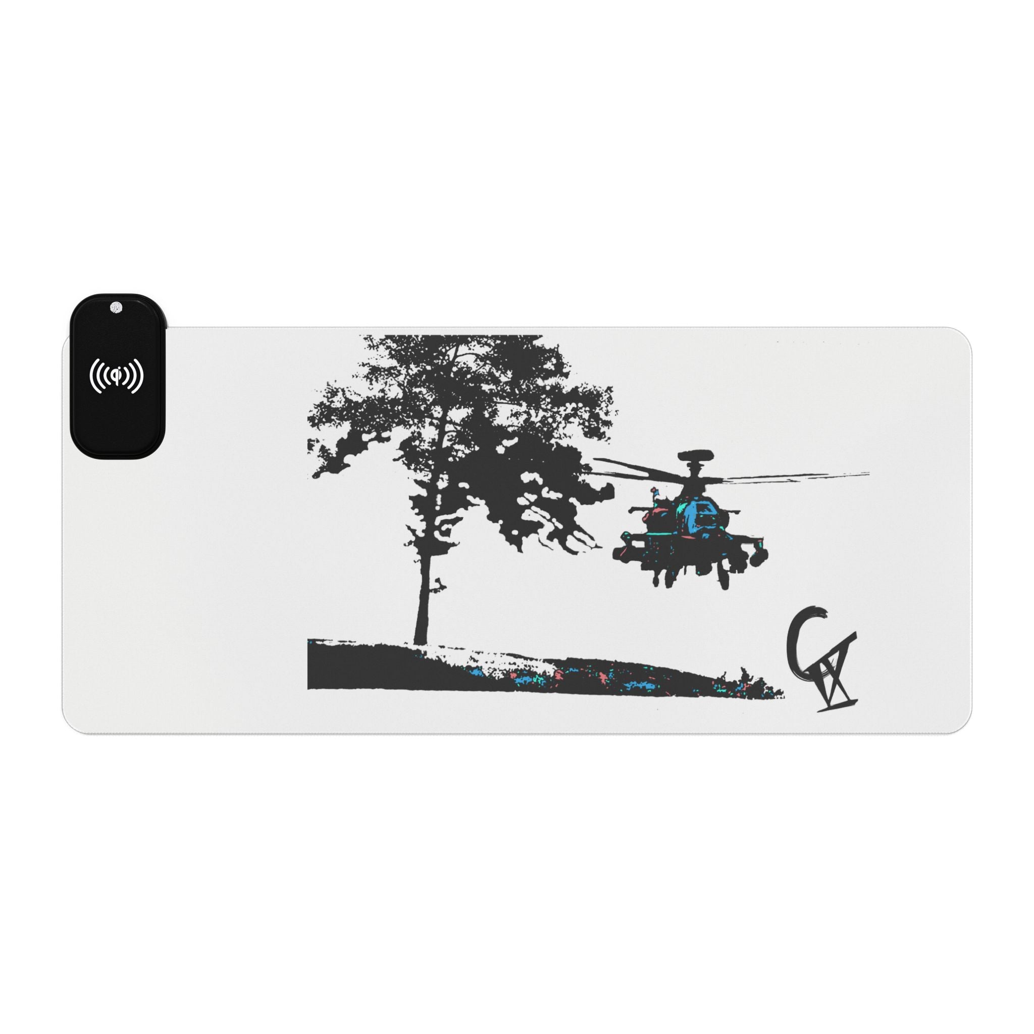CIX Apache LED Gaming Mouse Pad & Wireless Charger