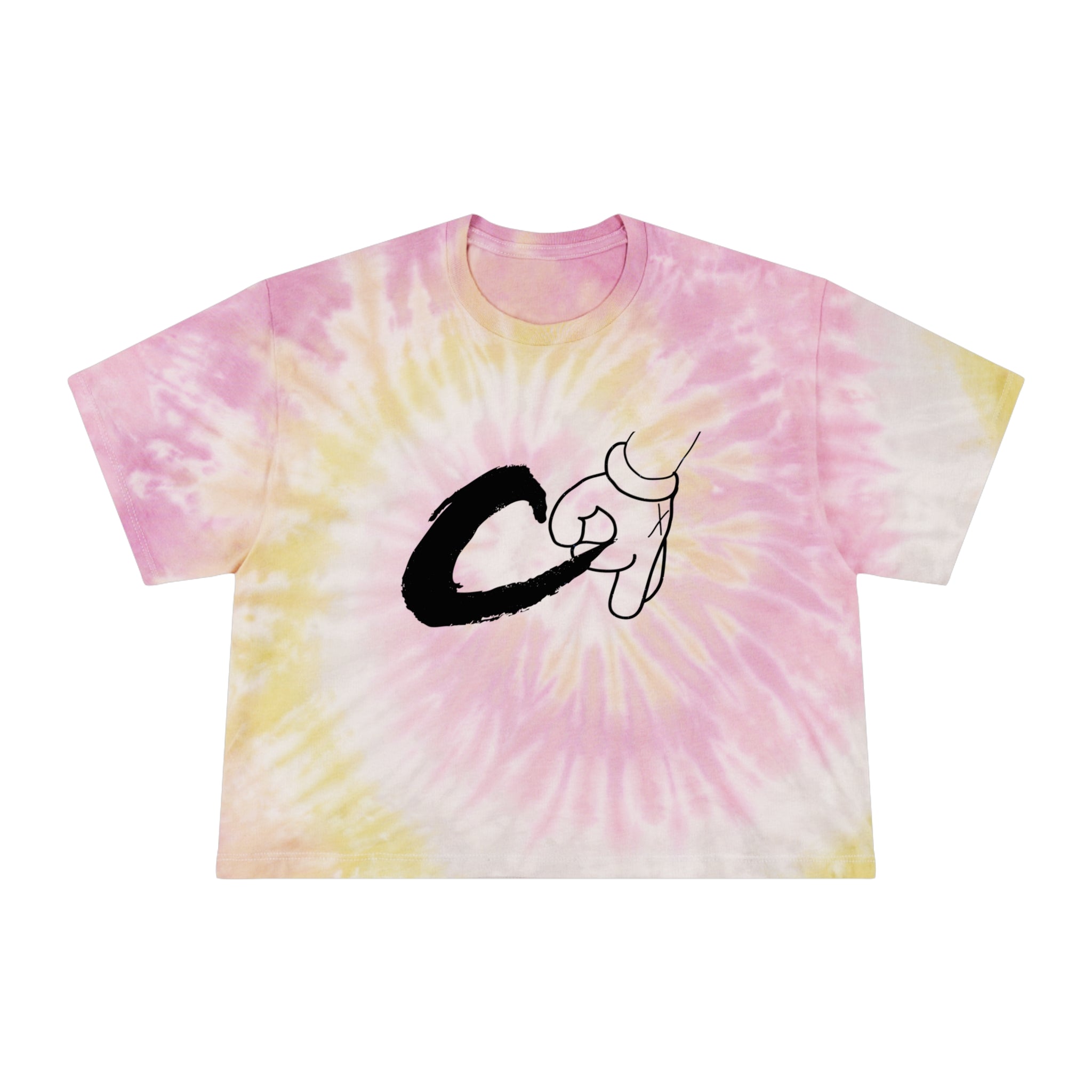 Mickey Tie-Dye Crop Tee