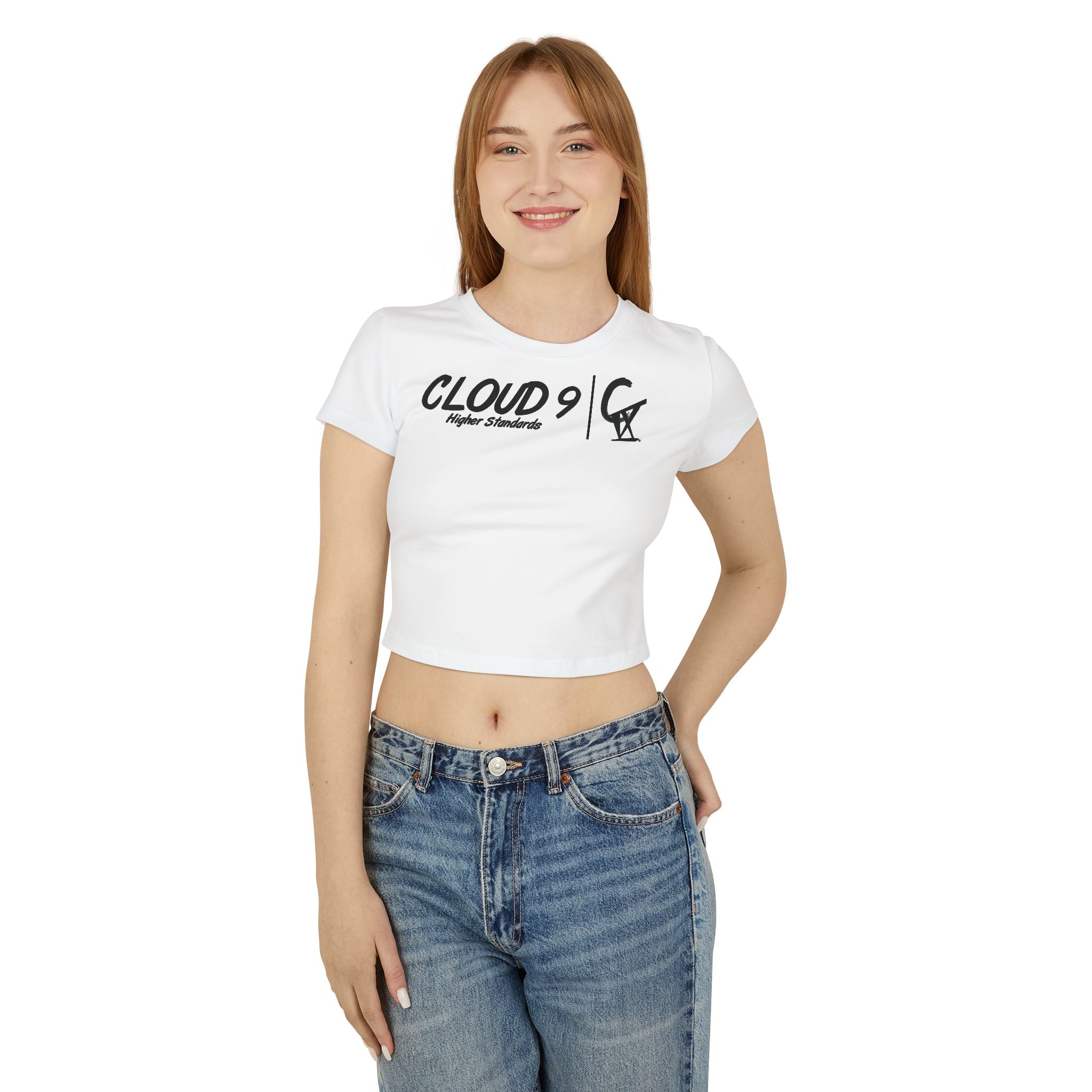 Branded Women's Baby Tee