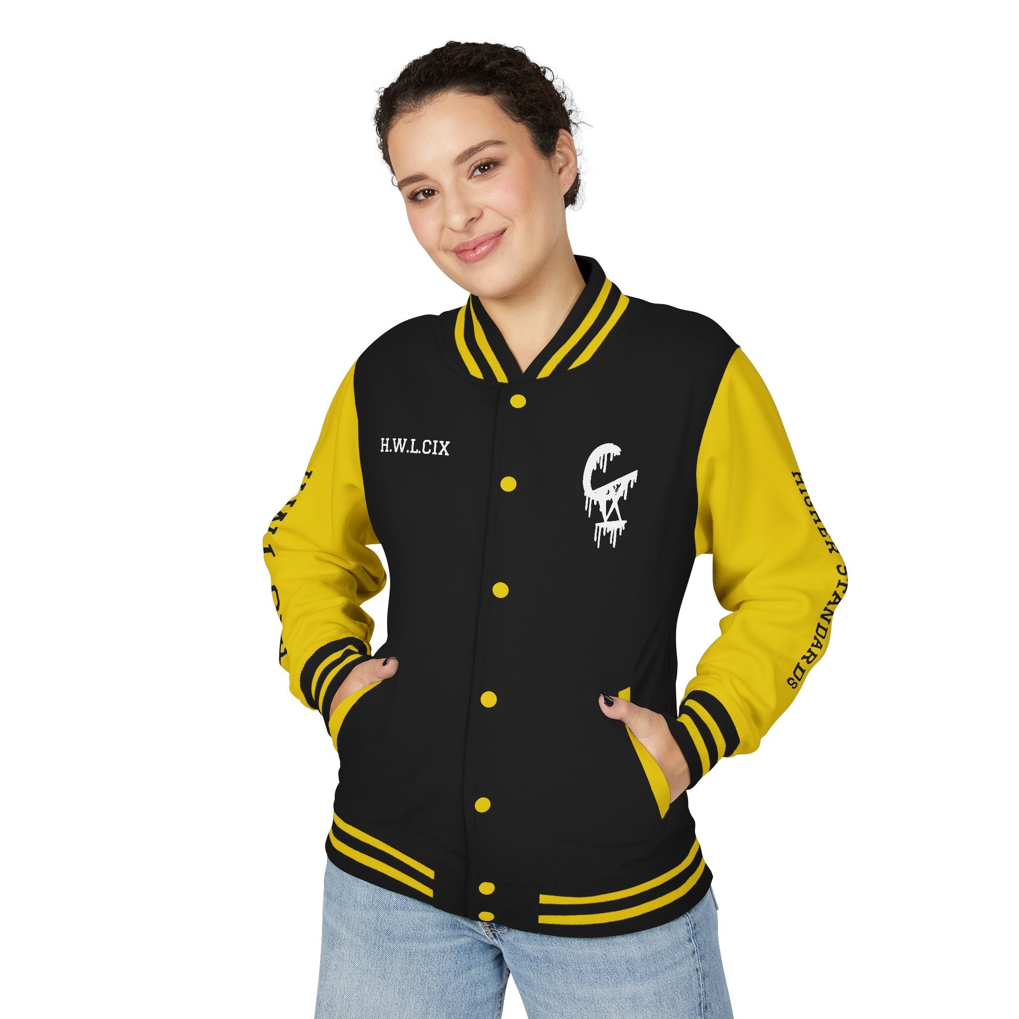 Chanel Drip Unisex Heavyweight Letterman Jacket
