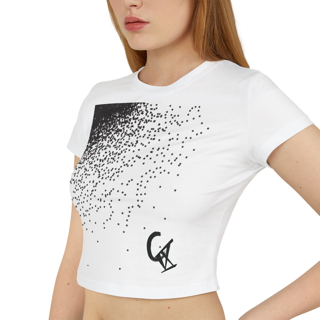 Falling Stars Women's Baby Tee