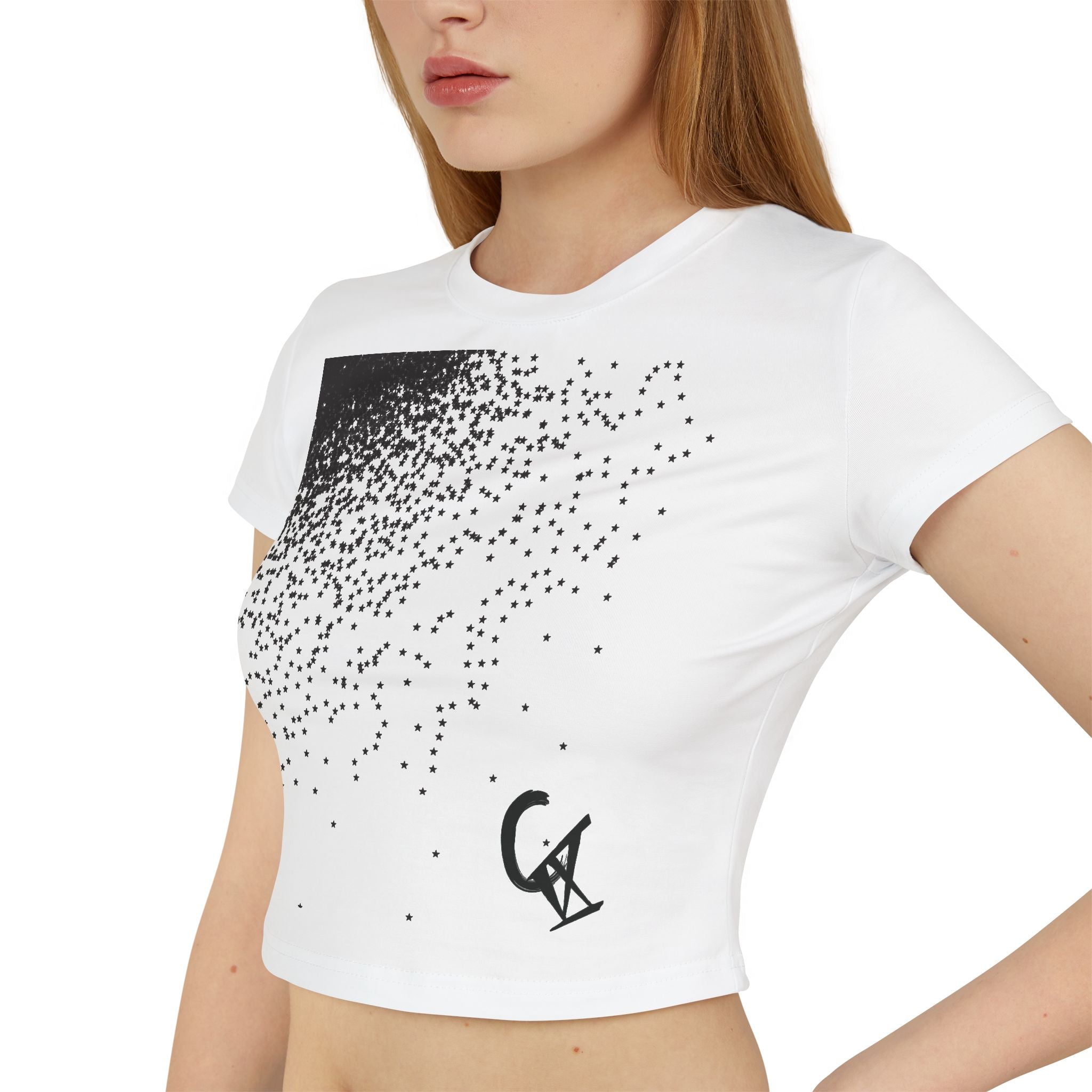 Falling Stars Women's Baby Tee