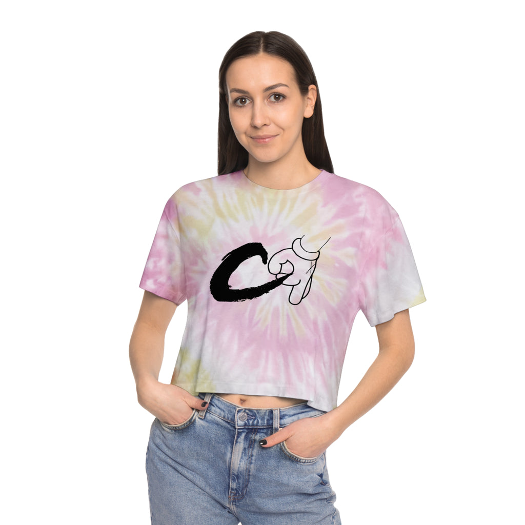 Mickey Tie-Dye Crop Tee