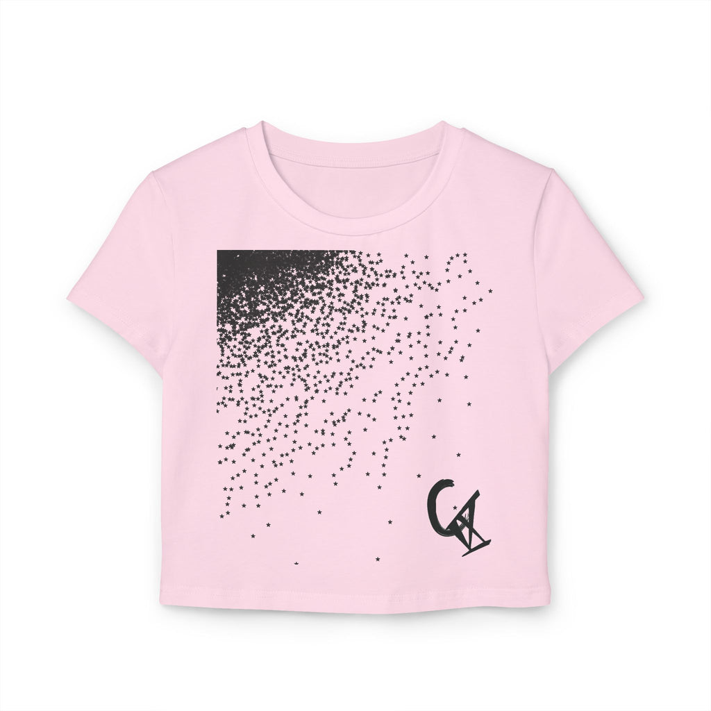 Falling Stars Women's Baby Tee