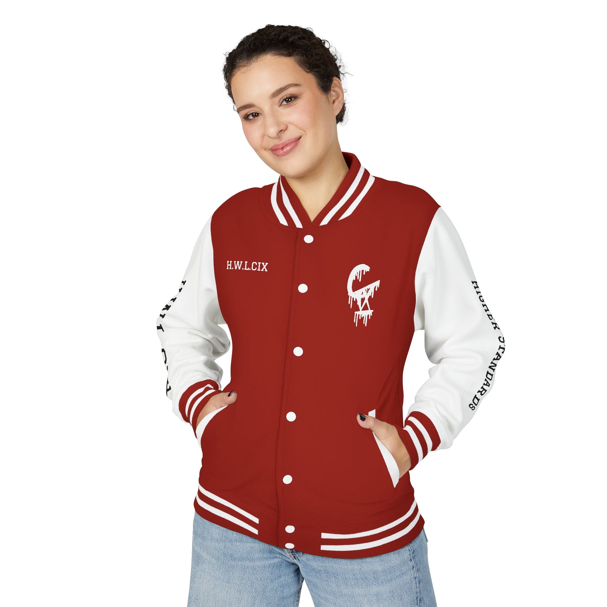 Chanel Drip Unisex Heavyweight Letterman Jacket