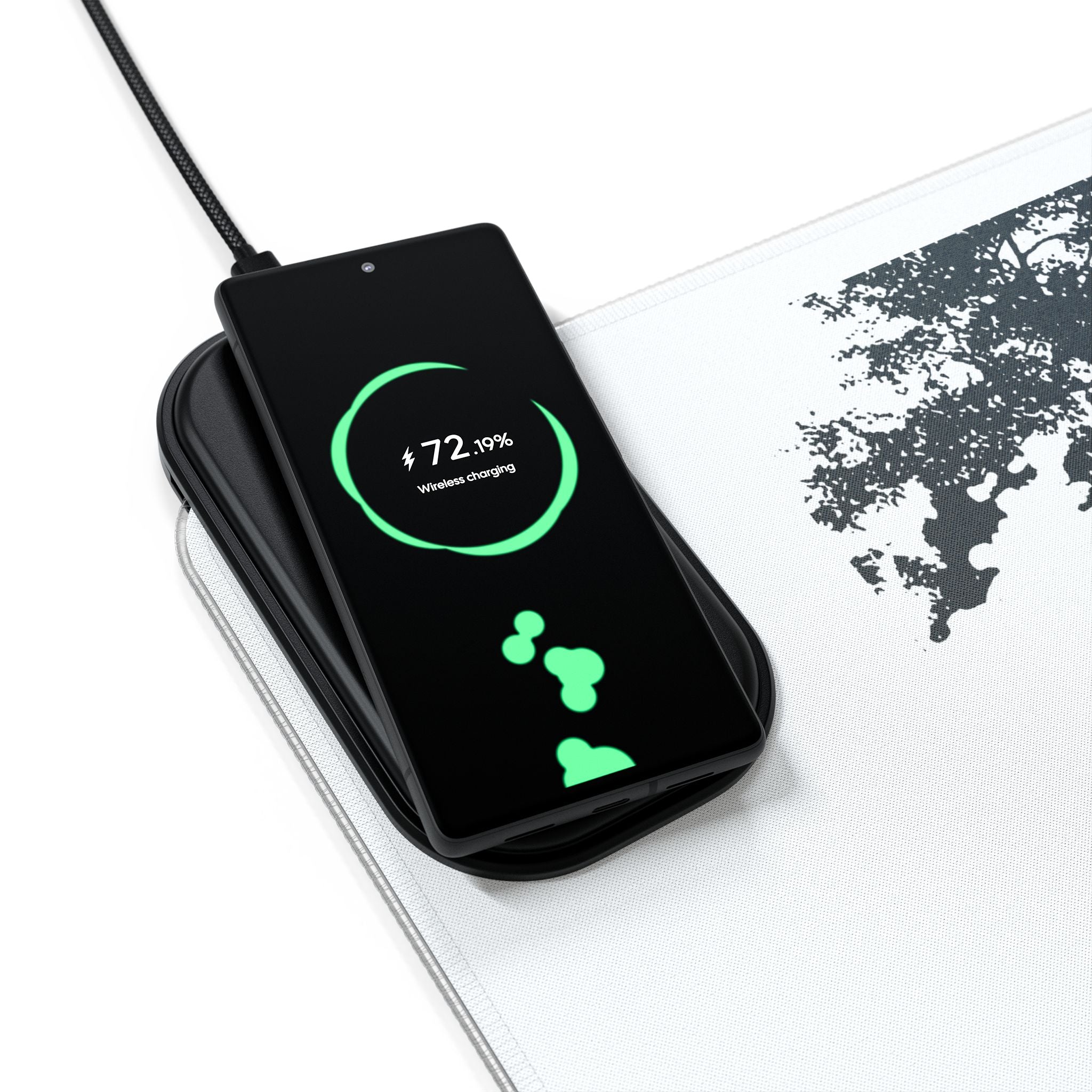 CIX Apache LED Gaming Mouse Pad & Wireless Charger