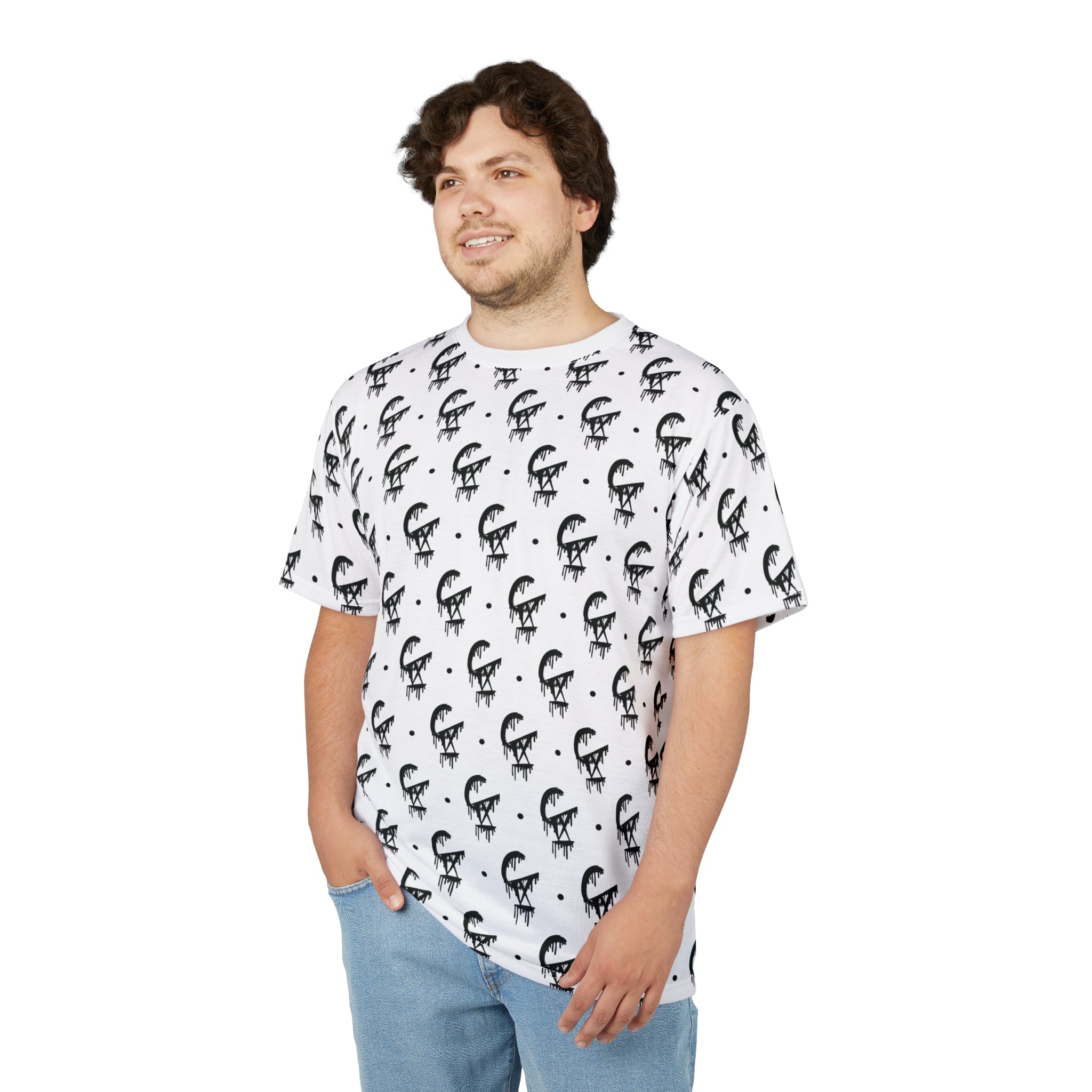 AOP Chanel Drip Unisex Tee