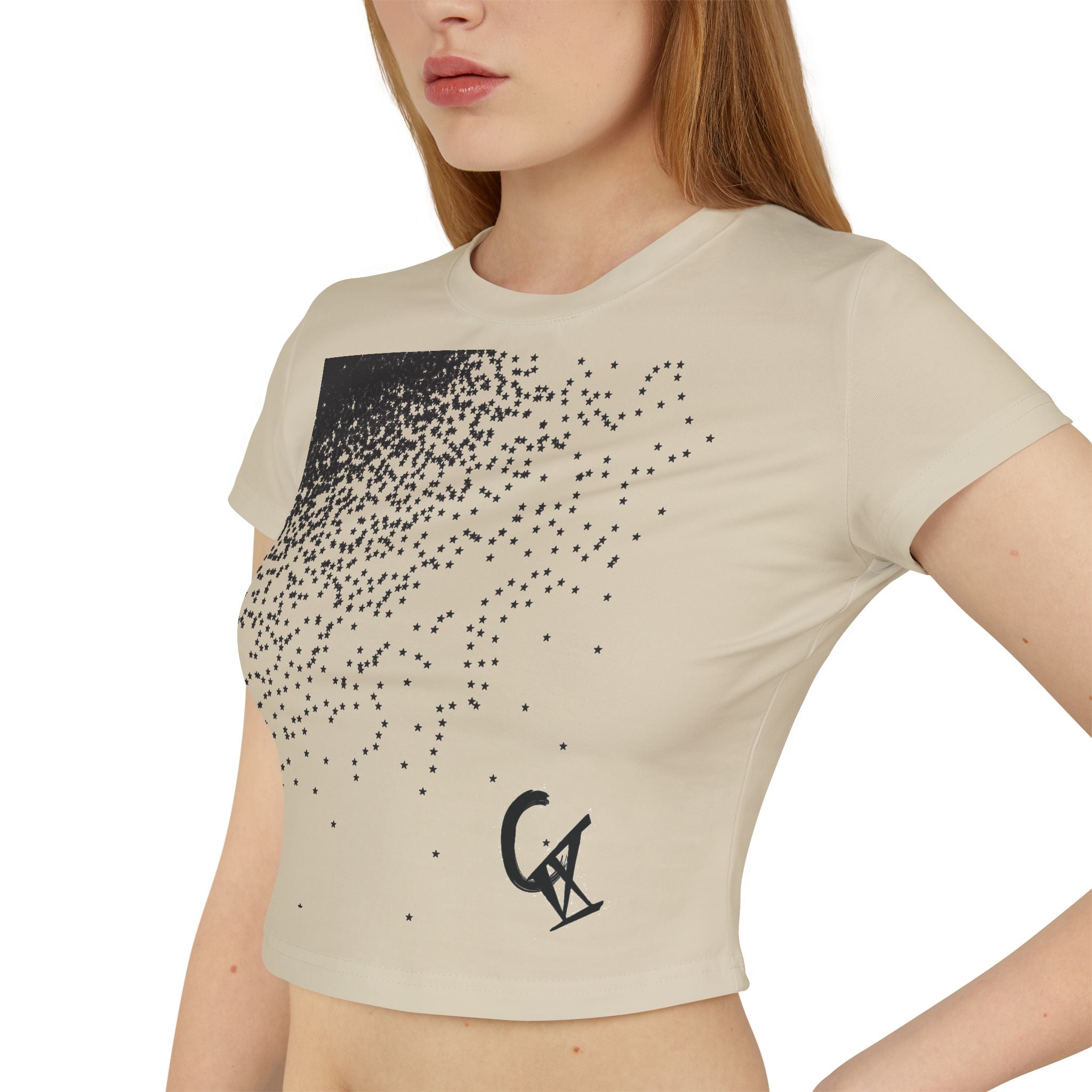 Falling Stars Women's Baby Tee