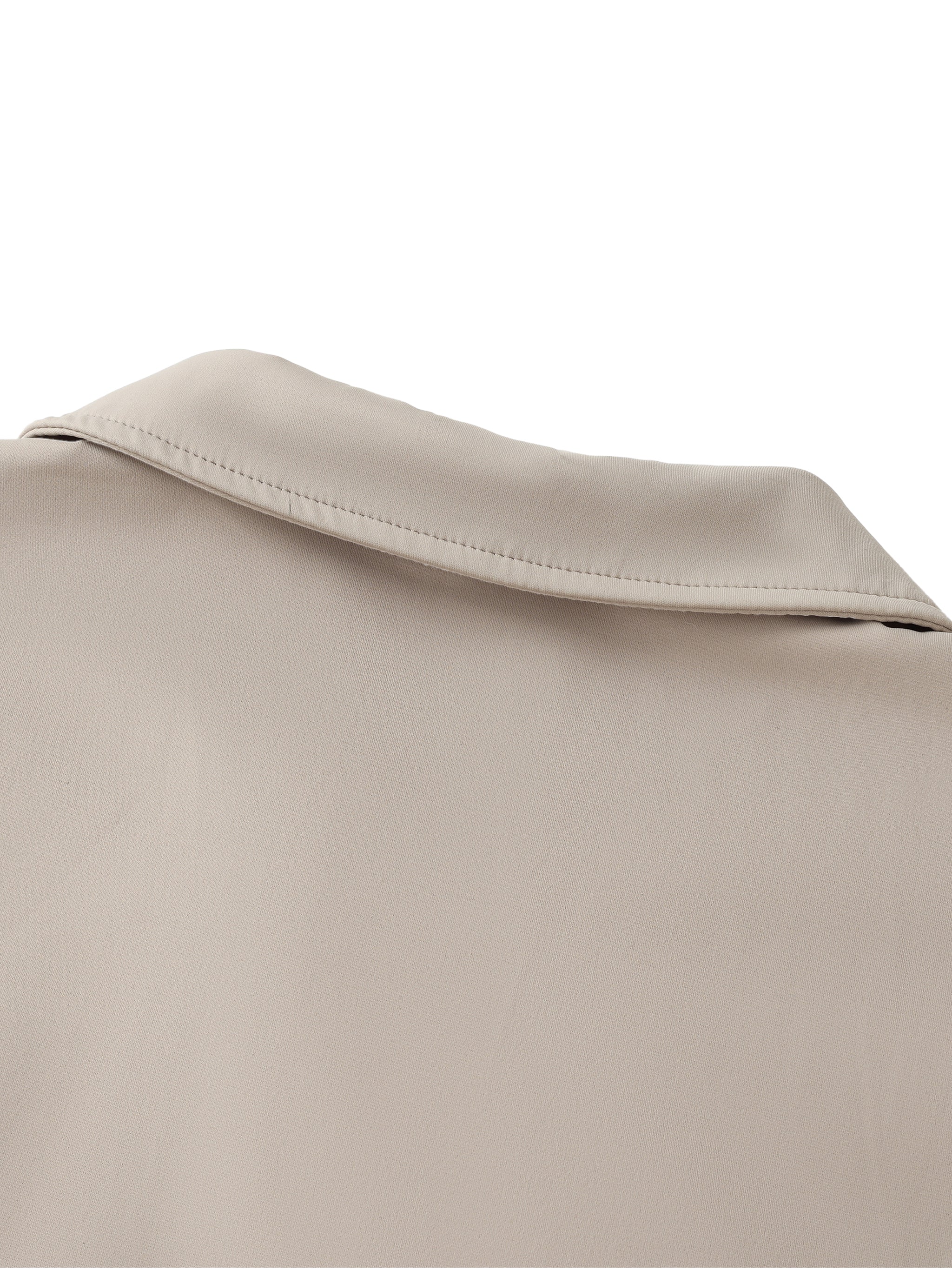 CIX V-Neck Lapel Crop Top